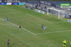 意甲-奥斯梅恩破门+戏耍后卫助攻 那不勒斯2-1卡利亚里暂升第4