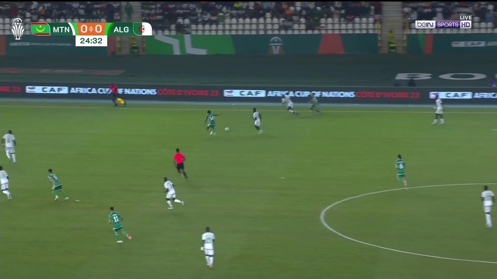 【集锦】非洲杯-阿尔及利亚0-1毛里塔尼亚 阿尔及利亚垫底出局