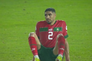 非洲杯-摩洛哥0-2南非爆冷遭淘汰 阿什拉夫失点阿姆拉巴特染红