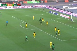 非洲杯-尼日利亚1-0安哥拉晋级四强 奥斯梅恩破门被吹+伤退