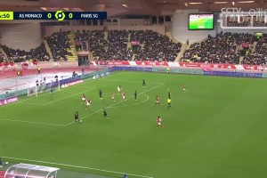 法甲-巴黎0-0摩纳哥先赛12分领跑 姆巴佩半场被换下多纳鲁马救险