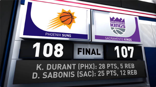 2024年04月13日NBA常规赛 太阳 - 国王 全场录像