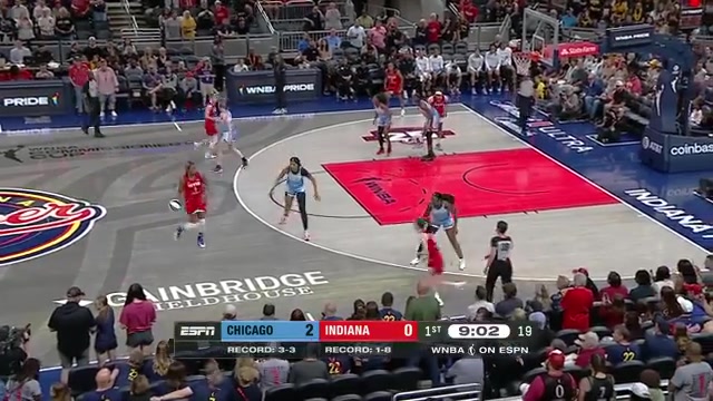 2024年06月02日 WNBA常规赛 芝加哥天空 70 - 71 印第安纳狂热 全场集锦