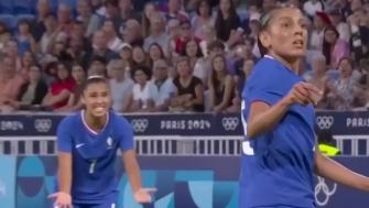 2024年07月26日 奥运女足小组赛A组 法国女足vs哥伦比亚女足