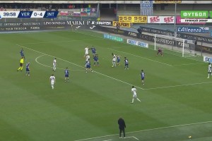 2024年11月23日 8轮不败！国米5-0客胜维罗纳暂登顶 小图拉姆2射1传科雷亚1射2传