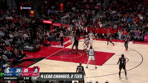 2024年12月02日 12月02日NBA常规赛 独行侠 - 开拓者 精彩镜头