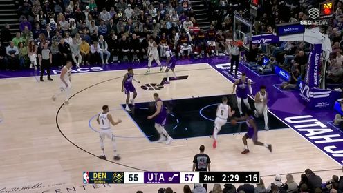 2024年12月31日 12月31日NBA常规赛 掘金 - 爵士 精彩镜头