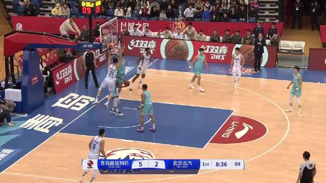 🏀周琦复出遭逐 杨瀚森16中5&6犯 韦瑟斯庞30+15 北京不敌青岛