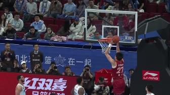 🏀周琦23+20 曾凡博19+6+4帽 杨瀚森缺阵 北京力克青岛迎7连胜