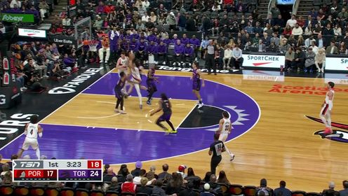 【球盟会】🏀夏普36+6 阿夫迪亚26+15+6 巴雷特18分 开拓者生擒猛龙