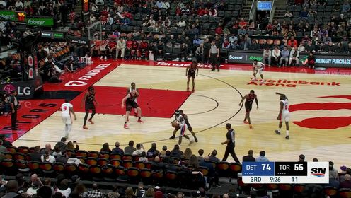 【球盟会】🏀杜伦21+18 小哈达威23分 奎克利16中5 活塞对阵猛龙6连胜