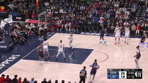 🏀哈登20+9 小卡21+11 约基奇23+13+13 快船大比分2-1反超掘金