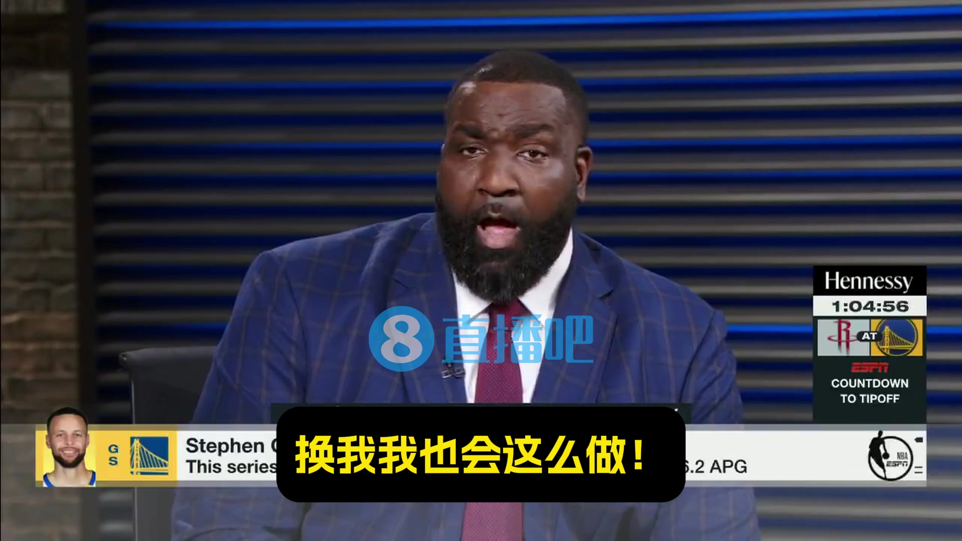帕金斯：我支持狄龙！该往拇指上打就得打！勇士追梦还更过分