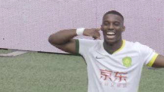 4连胜!国安2-0英博落后前二1分 张玉宁失点 法比奥打入赛季第8球