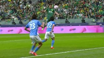 五连胜!国安3-1新鹏城升第三 林良铭破门塞鸟传射张玉宁失空门