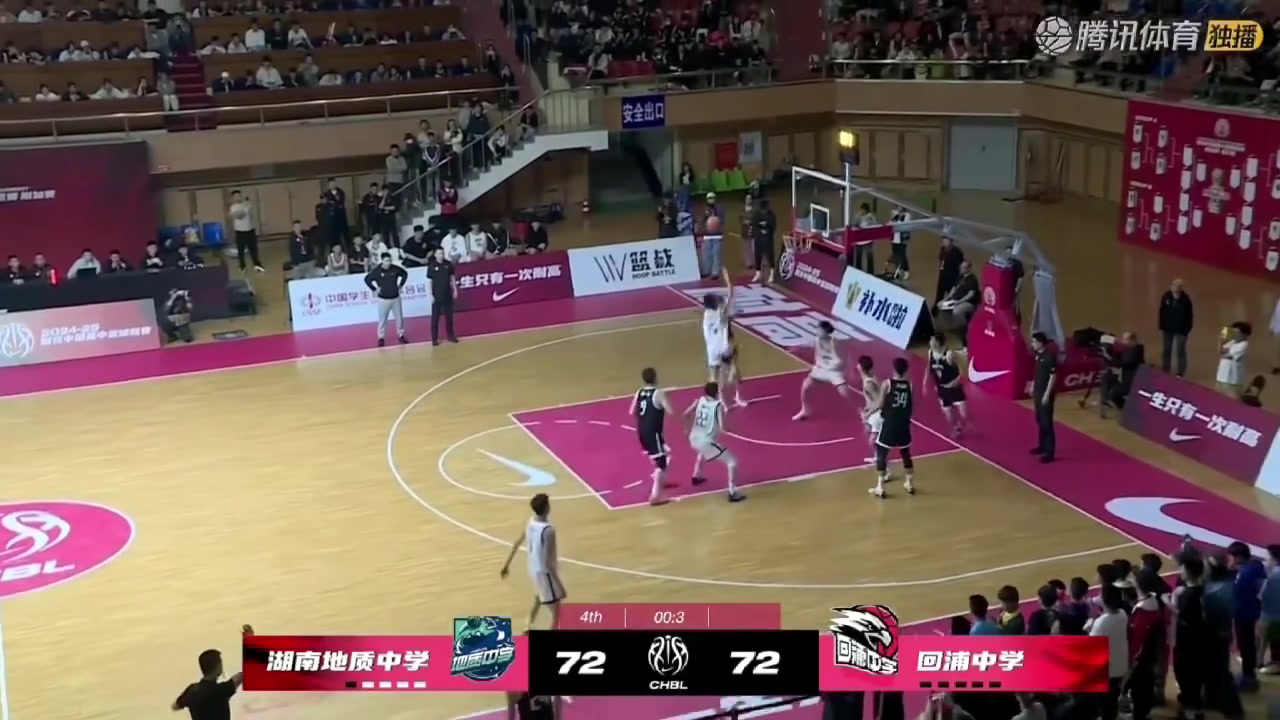 WOW！耐克中国高中篮球联赛上演刺激0.3秒空接绝杀！