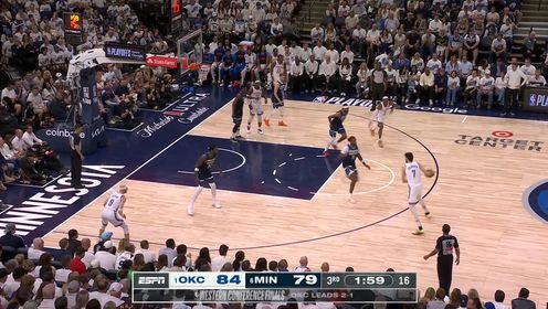 2025年05月27日NBA西部決賽G4 雷霆 - 森林狼 全場(chǎng)錄像