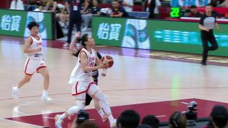 2025年06月13日 热身赛-张子宇成年国家队首秀18+7 中国女篮46分大胜波黑