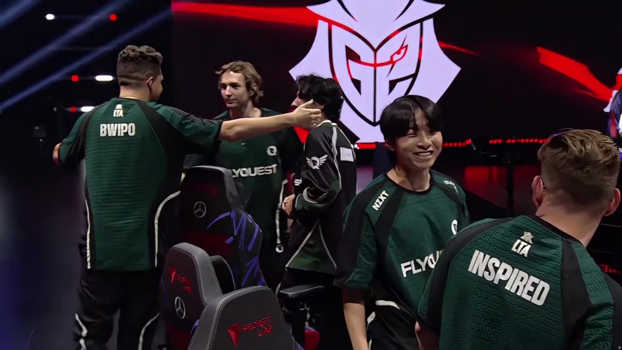 被打傻了！赛后FLY选手神采飞扬 G2全员懵逼Caps表情心事重重