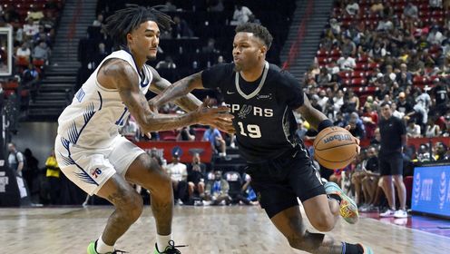 【球盟会】🏀夏联-加西亚24分 席菲诺4中0 哈珀埃奇库姆伤缺 马刺大胜76人