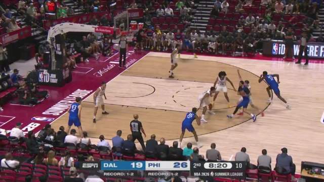 2025年07月17日NBA夏季聯(lián)賽 獨(dú)行俠 - 76人 全場錄像