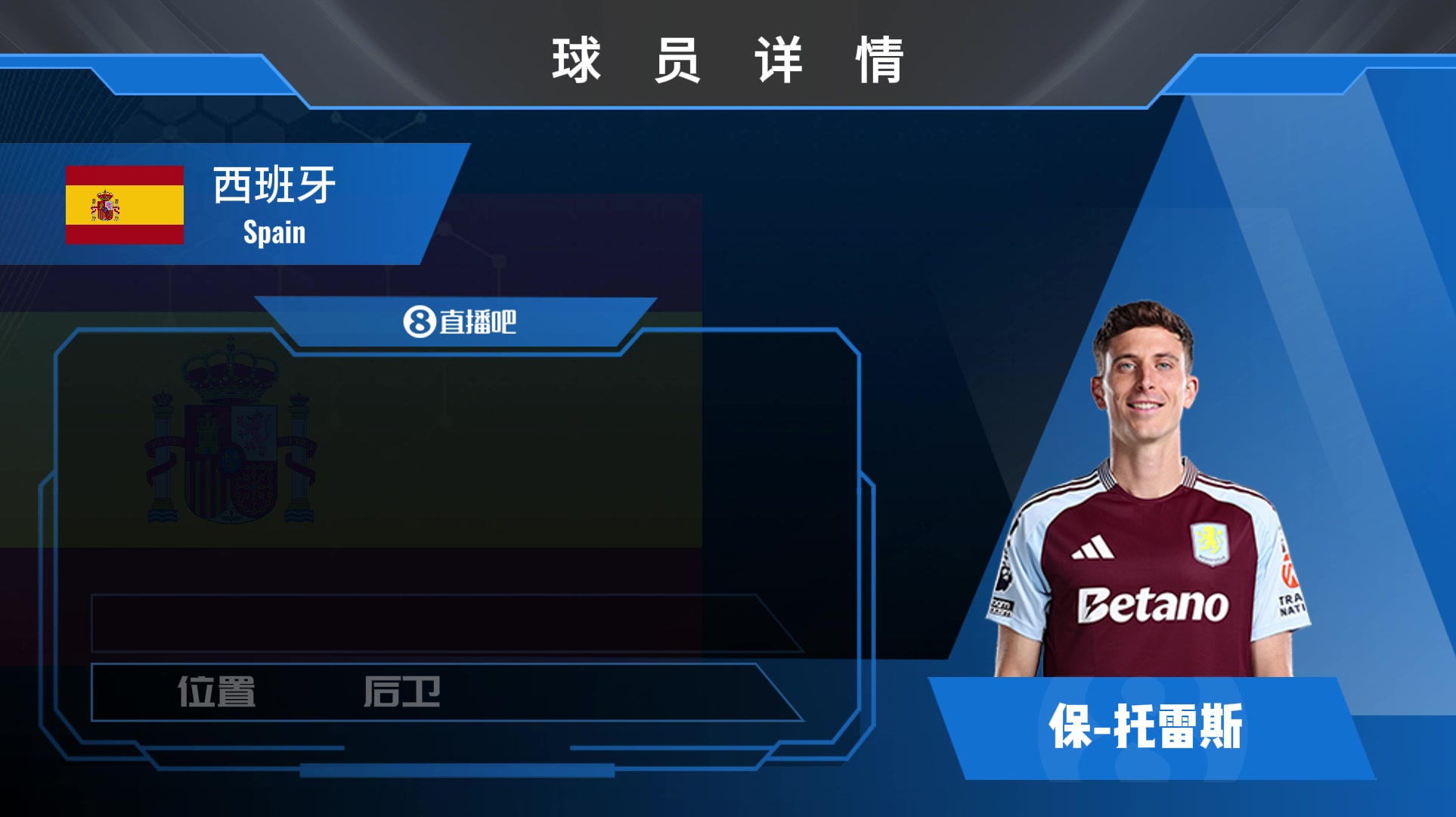 保-托雷斯集锦：稳健拦截定后防，精准长传策