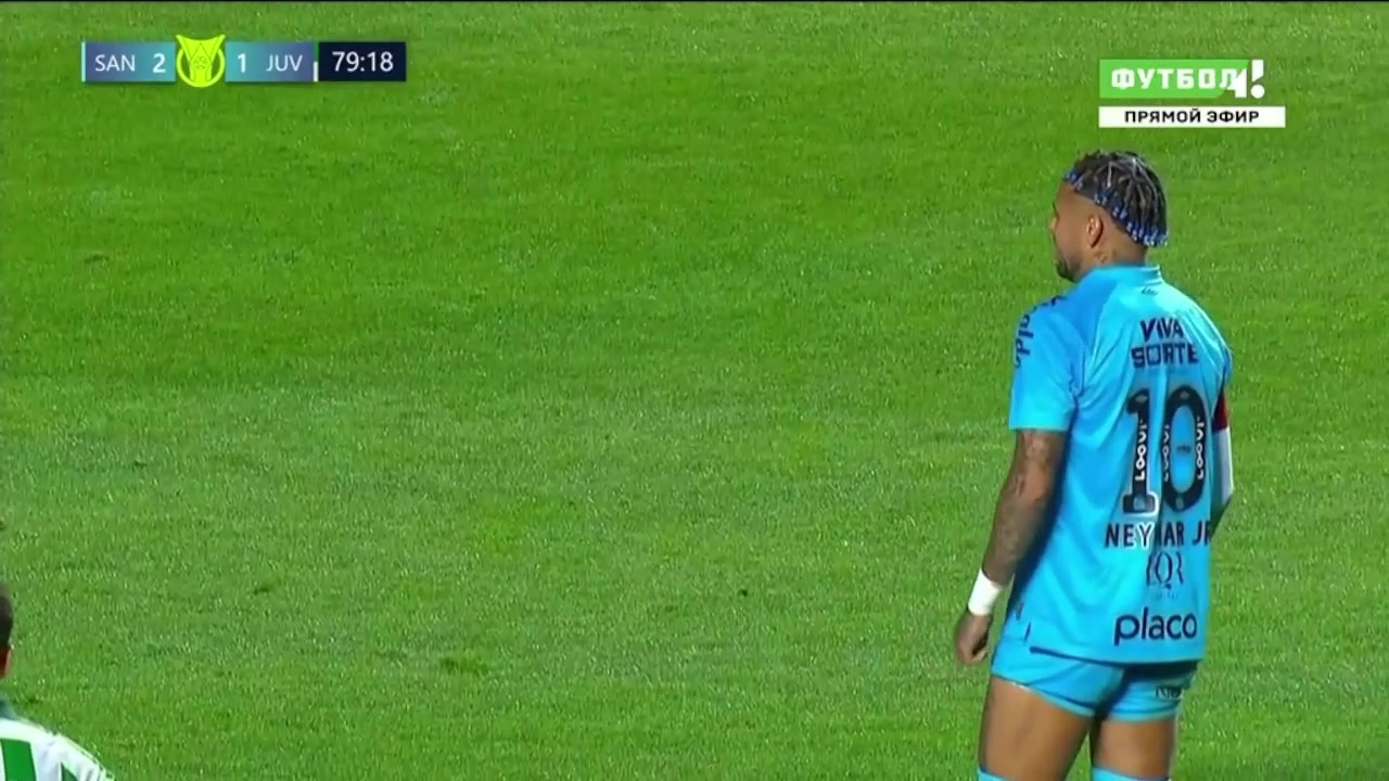 內馬爾主罰點射破門梅開二度！桑托斯3-1領先尤文圖德！