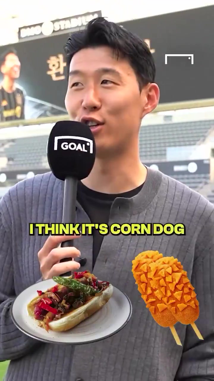 這表情太難繃了！孫興慜的食物二選一！美國vs家鄉(xiāng)！