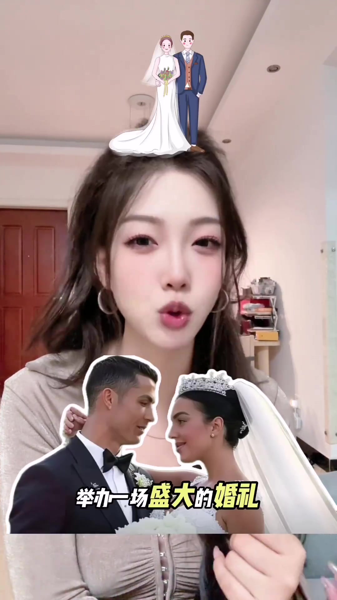 胡扯??？女博主：C羅明年婚禮將邀請梅西，誰會給我這么一場婚禮
