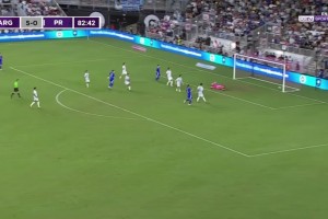 2025年10月15日 友谊赛-阿根廷6-0波多黎各 梅西2助攻+中框麦卡利斯特劳塔罗双响