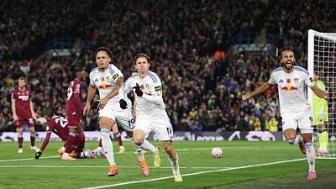 近四轮首胜！利兹联2-1西汉姆 阿隆森闪击罗登破门铁锤帮六轮不胜