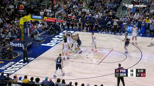 🏀掘金胜太阳迎首胜！约基奇三节三双&14+14+15 布克31+7+9失误