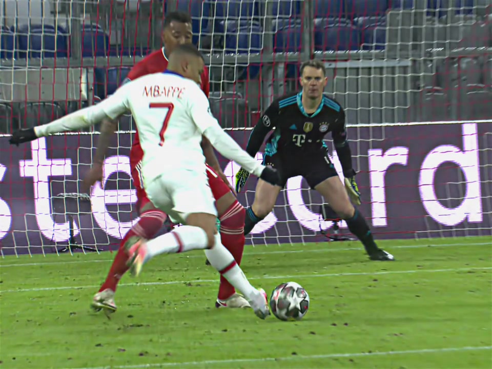 姆巴佩的瞄远打近还是有说法的!诺伊尔:这要我怎么防?