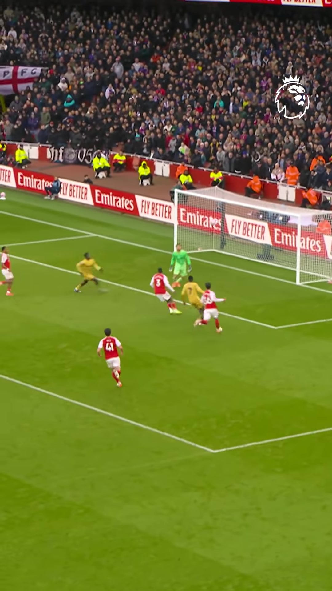 英超官方晒视频：这是阿森纳整个10月唯一一次在英超被射正