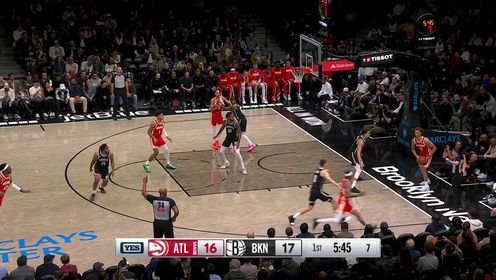 🏀老鹰送篮网开季5连败！约翰逊23+7+5 特雷-杨伤退 小波特32+9