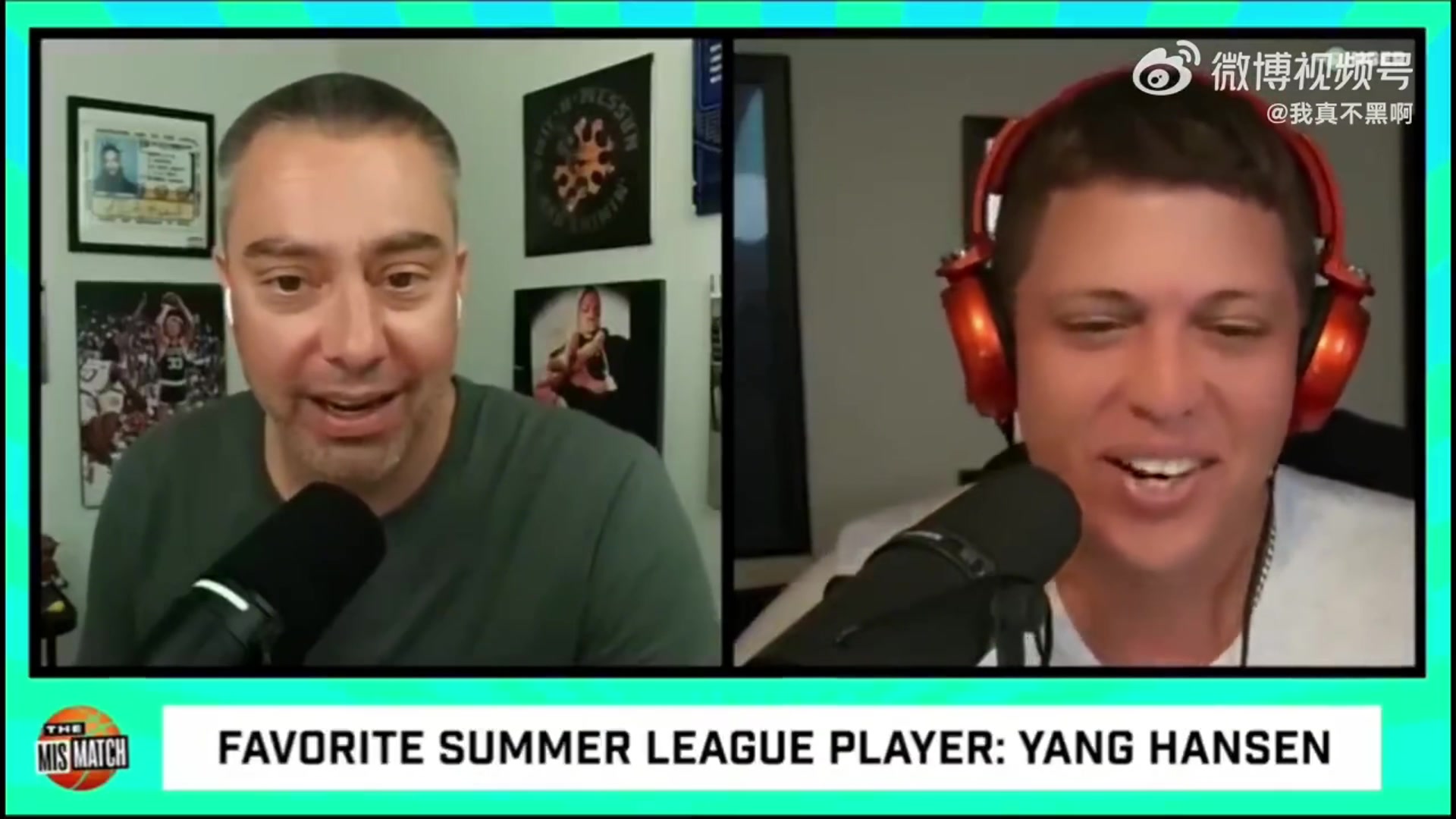 外网博主:现场看杨瀚森打球,其他9个人都在前场了,他还自己在后场慢吞吞的