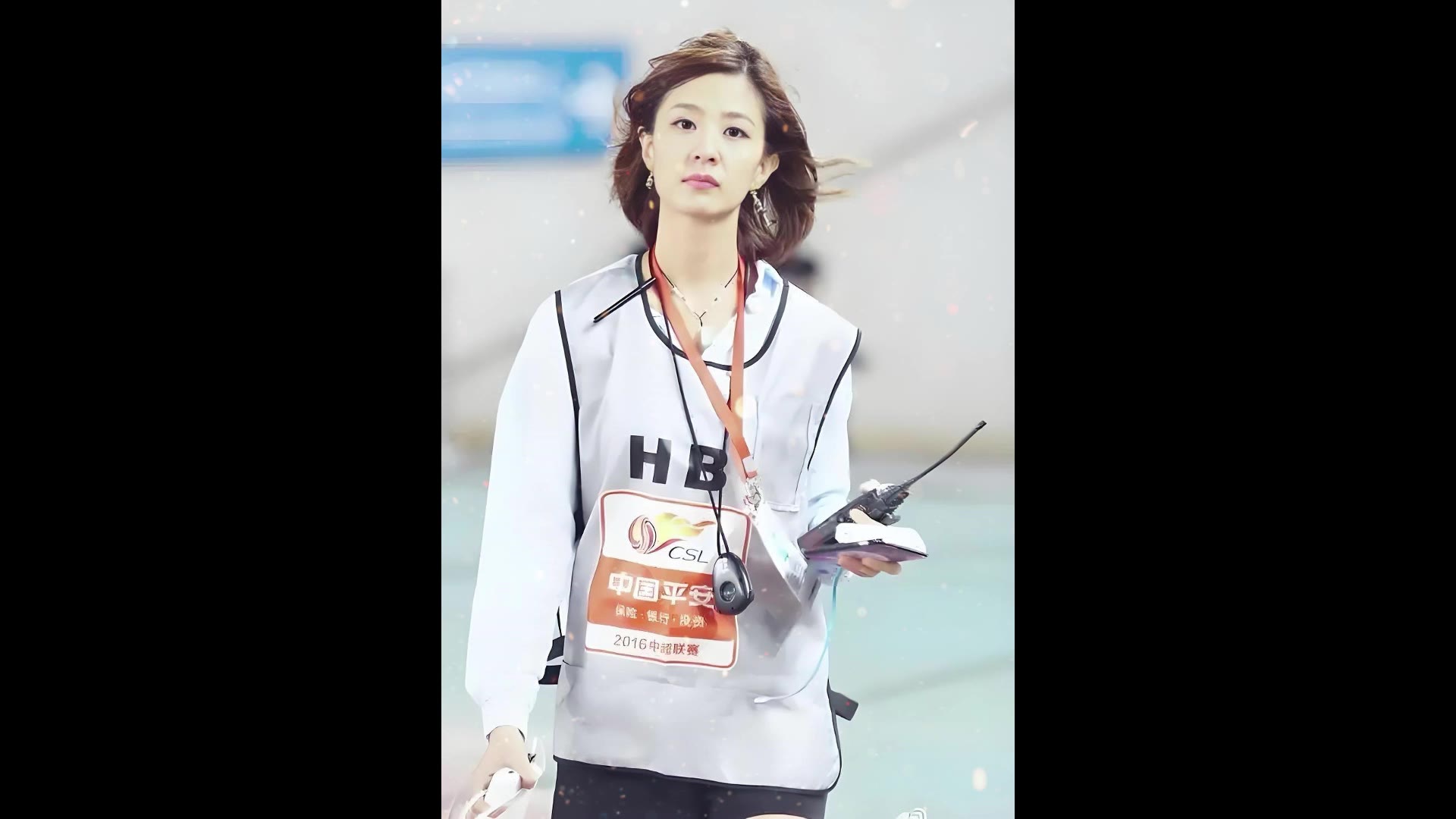 她来了❤!南京奥体女神贾紫婷再次出现在了镜头中