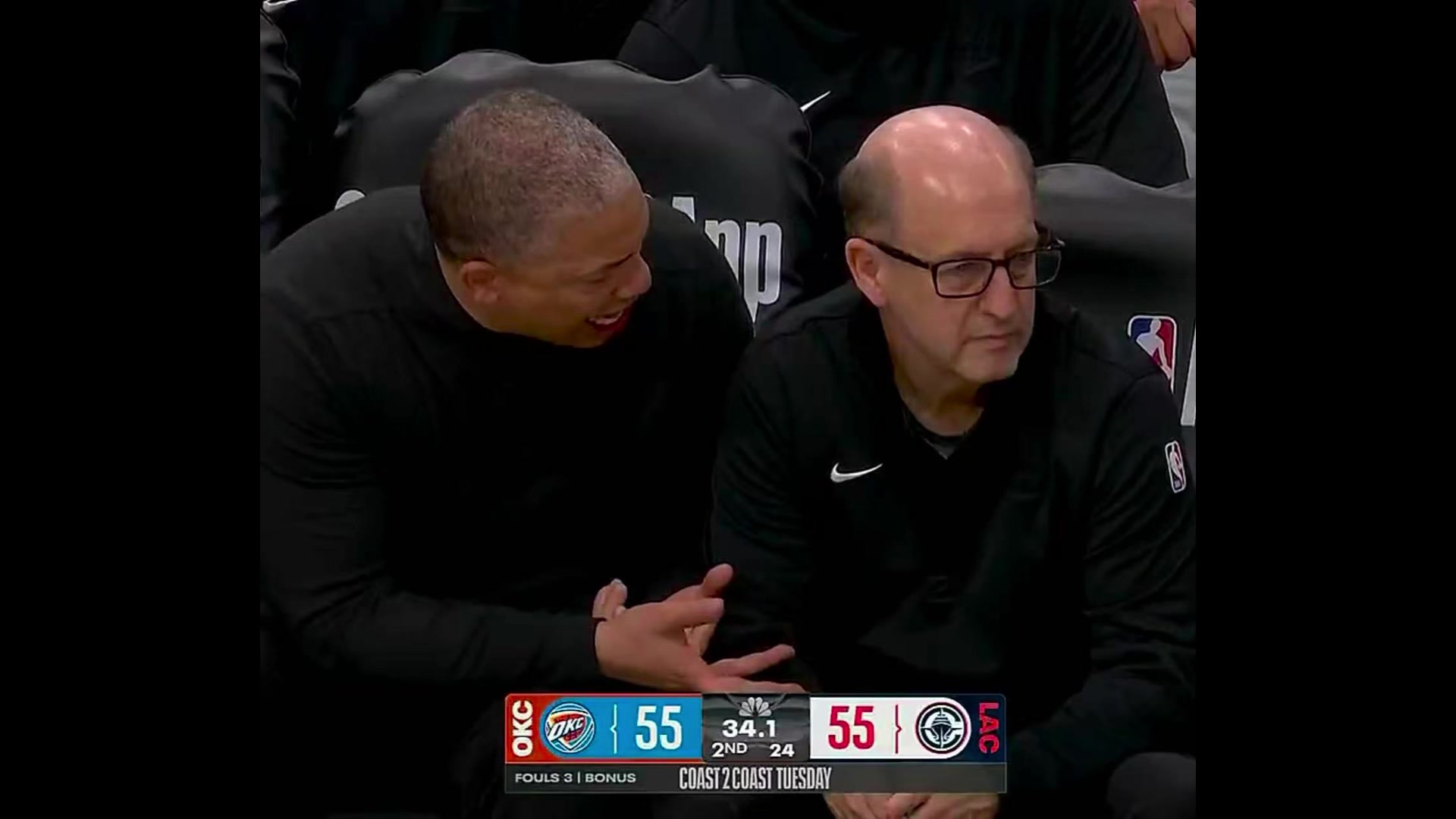 泰伦卢挑战了小琼斯对SGA非常明显的打手！网友：范甘迪都不想理他了