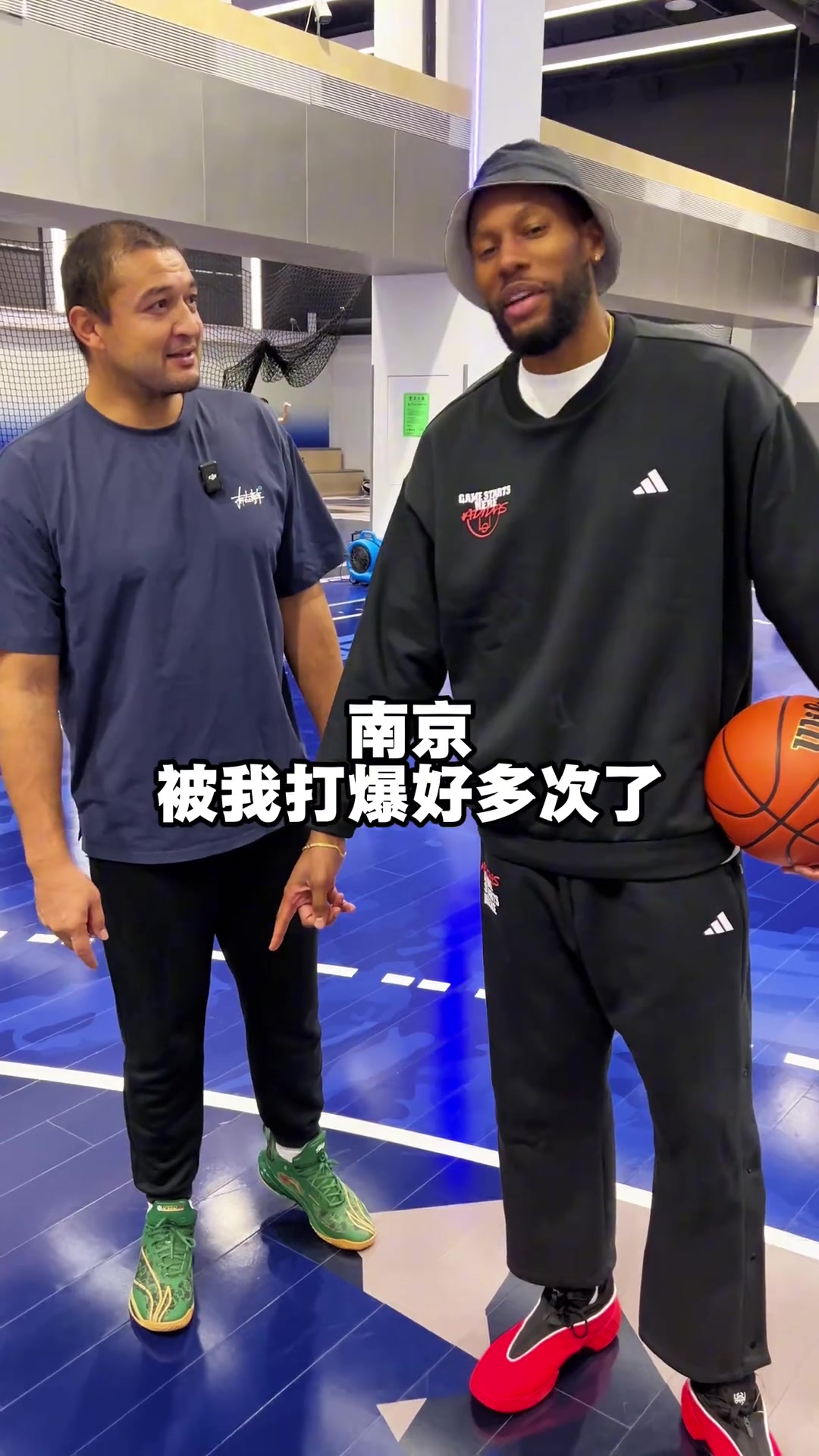 西热如果能减肥感觉还是很厉害的 和威姆斯来一场美式单挑