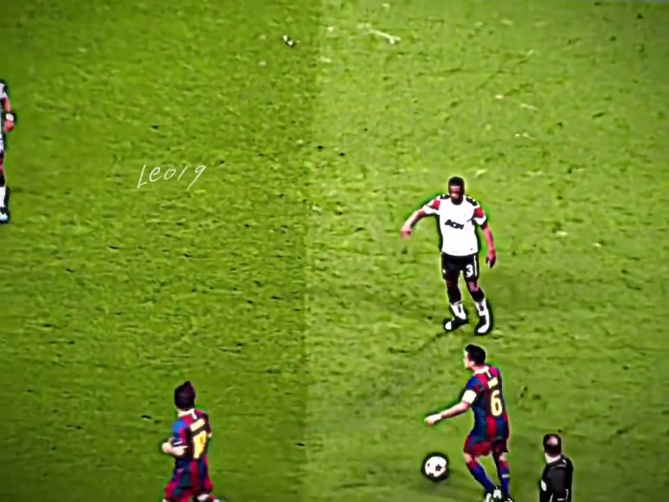 就是比你快半秒!梅西当年过掉纳尼的现场视角!随心所欲的天