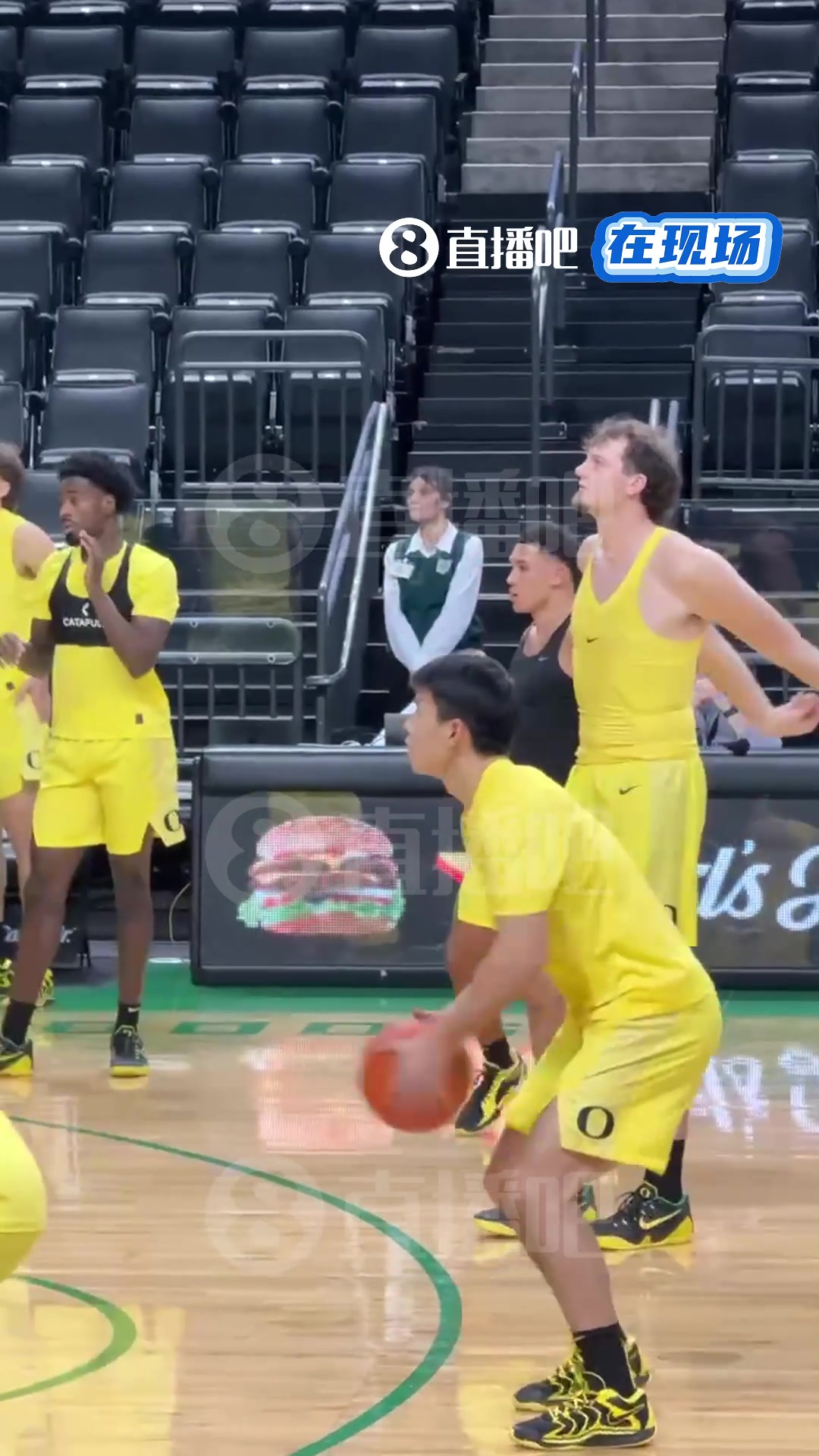 小吧来探班啦~林葳NCAA赛前热身,期待今天状态回暖