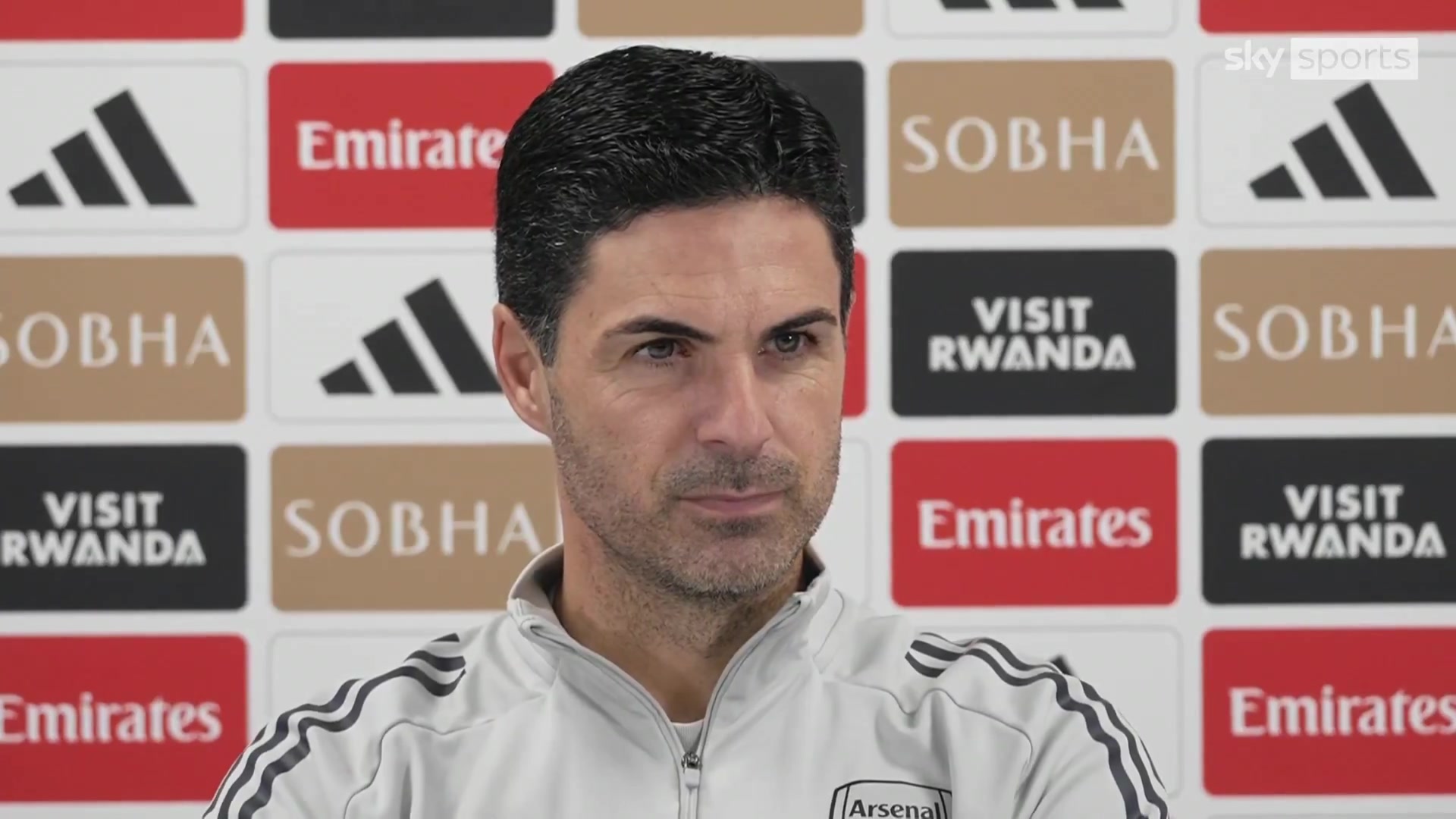 阿尔特塔表示他将永远感激扎卡：我珍惜我们在一起的每一分钟