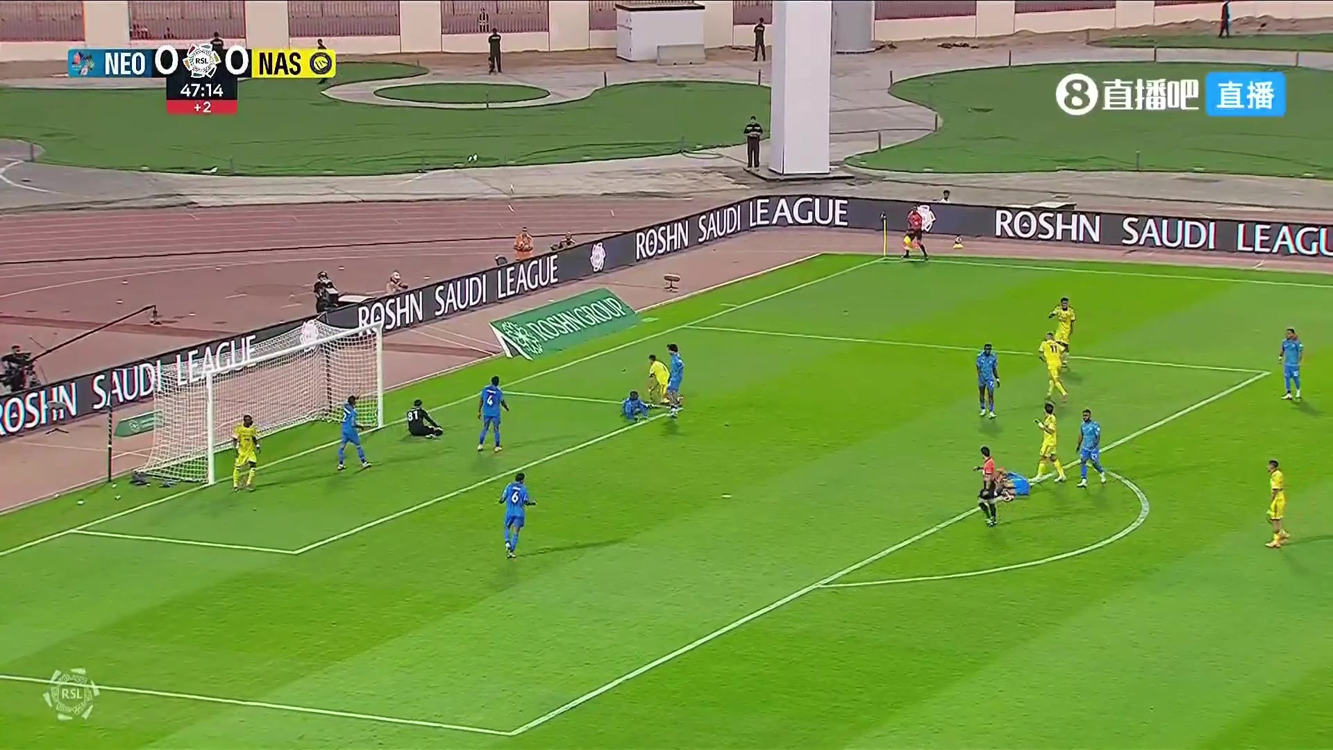 [集锦]沙特联-C罗点射 利雅得胜利3-1十人新未来城