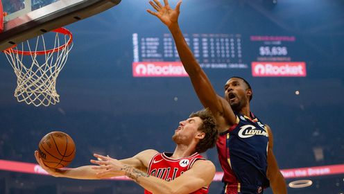 🏀骑士3人20+逆转公牛！米切尔29+6+6 莫布里24+8+5 吉迪15+9+6