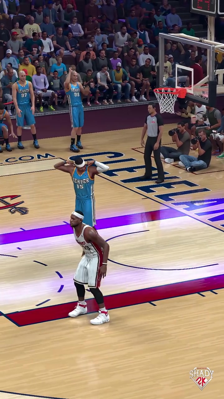 2K模拟掘金时期的安东尼!年轻的甜瓜什么水平?