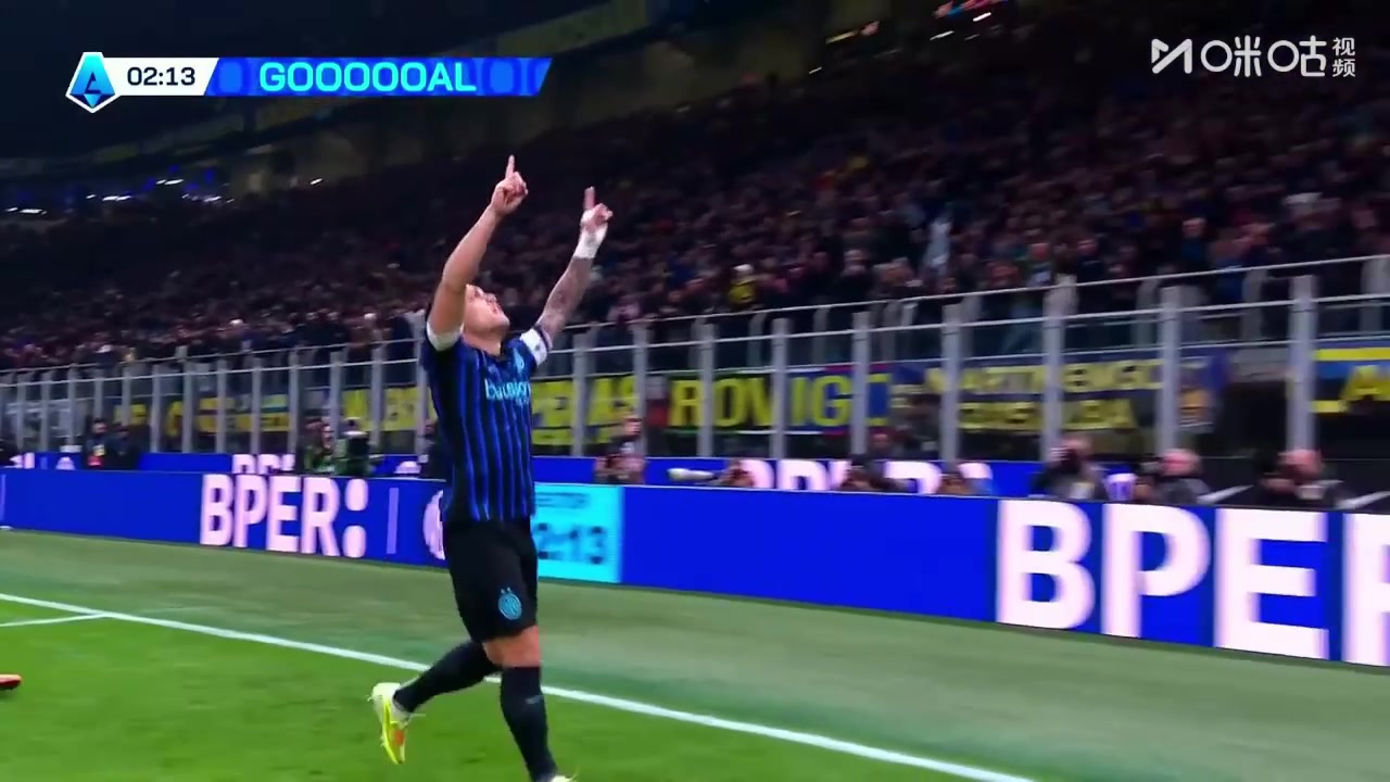 国米梦幻开局！劳塔罗抽射死角破门！巴斯托尼断球送助攻！