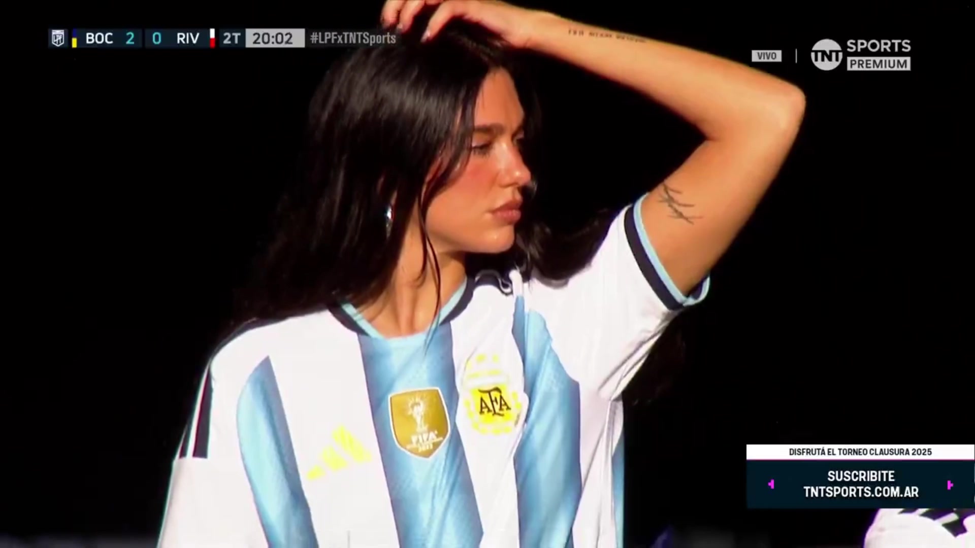 有点好看啪姐是阿根廷球迷~现场观战阿根廷超级德比