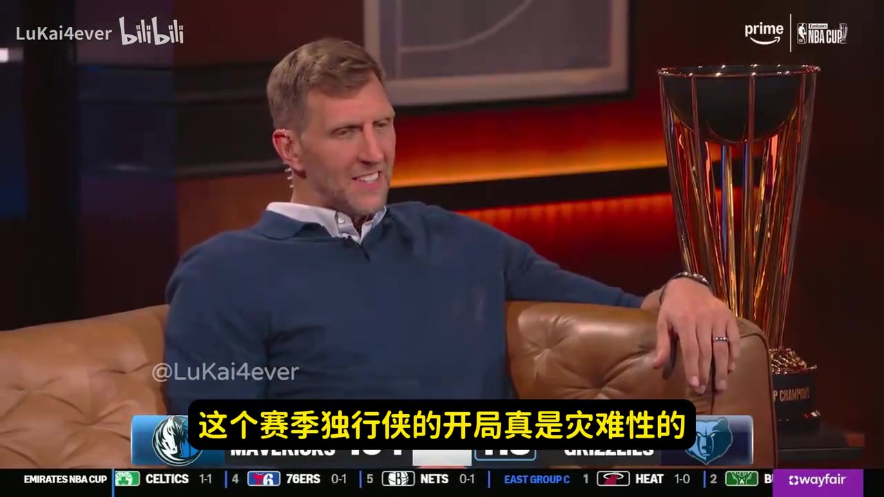 这是绷不住了？诺维茨基：为独行侠球迷难过，比赛确实难看~