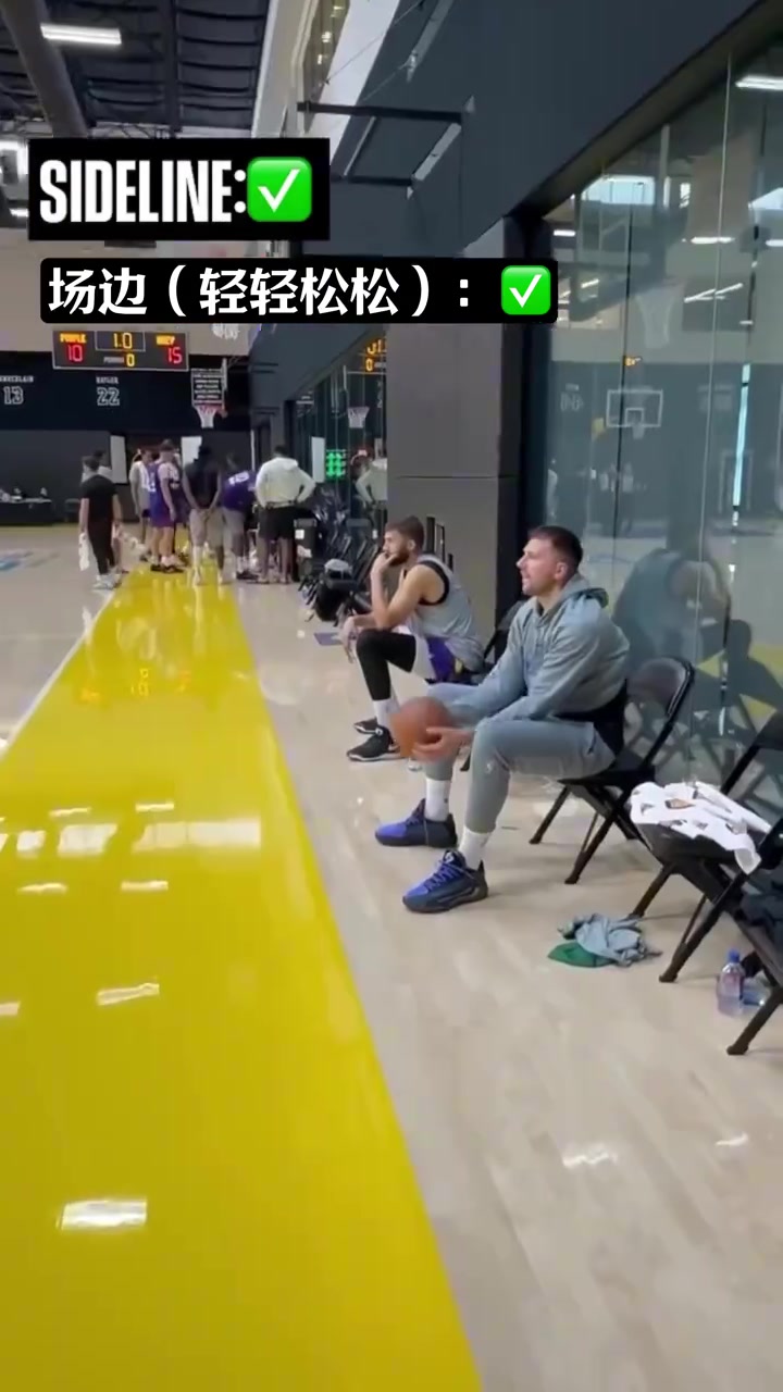 这球感真是老天爷赏饭吃！东契奇：分享一下我最近的花式进球