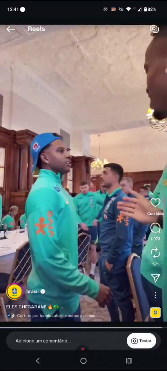 罗德里戈和米利唐勉强打招呼引来巴西球迷热议